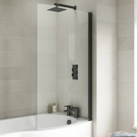 Nuie P-Bath Screen Matt Black