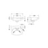 Nuie 350mm Wall Hung Basin