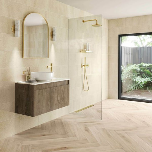 New Pietra Beige Rectified Stone Effect Tiles 300X600mm