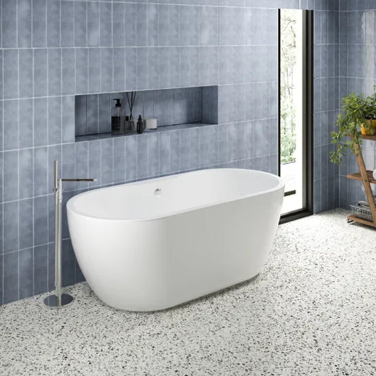 Nuie Choice Freestanding Double Ended Boat Bath 1655mm x 745mm