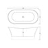 Nuie Slipper Freestanding Bath 1700x800x660mm