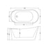 Nuie Choice Slipper Freestanding Bath 2 Size Options