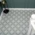 nkr tulip sage green tiles 450x450mm, Decor Tiles, Floor Tiles, Patterned Tiles, Porcelain Tiles, Wall Tiles, Green Tiles, 2
