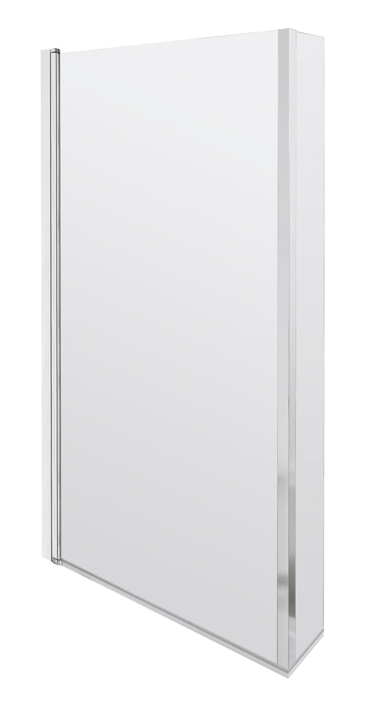 Nuie L-Shaped Bath Screen Hinged