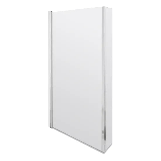 Nuie L-Shaped Bath Screen Hinged