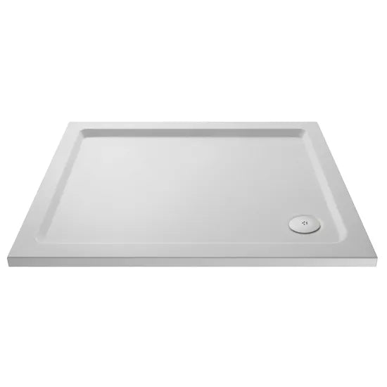 nuie slip resistant rectangular shower tray 1200 x 700mmnsr011, Nuie, white, Anti-Slip Trays, Rectangular Trays, Shower Trays, 1