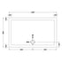 nuie slip resistant rectangular shower tray 1300 x 800mmnsr028, Nuie, white, Anti-Slip Trays, Rectangular Trays, Shower Trays, 2