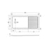 nuie slip resistant rectangular walk in shower tray 1600 x 800mmnsr1680, Nuie, white, Anti-Slip Trays, Rectangular Trays, Shower Trays, Wetroom Trays, 2