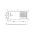 nuie slip resistant rectangular walk in shower tray 1700 x 800mmnsr1780, Nuie, white, Anti-Slip Trays, Rectangular Trays, Shower Trays, Wetroom Trays, 2