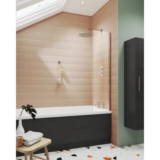 Nuie 350mm Fixed Bath Screen