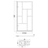 Nuie Abstract Bath Screen