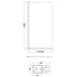 Nuie Square Bath Screen