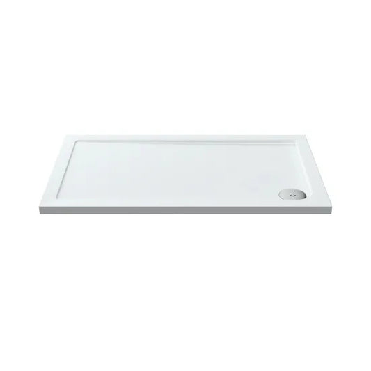 nuie rectangular shower tray 1200 x 700mmntp011, Nuie, white, Rectangular Trays, Shower Trays, 1