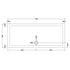 nuie rectangular shower tray 1700 x 700mmntp061, Nuie, white, Rectangular Trays, Shower Trays, 2