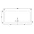 nuie rectangular shower tray 1800 x 800mmntp073, Nuie, white, Rectangular Trays, Shower Trays, 2
