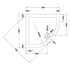 nuie quadrant shower tray 700 x 700mmntp096, Nuie, white, Quadrant Trays, Shower Trays, 2