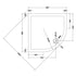 nuie quad shower tray 900 x 900mmntp106, Nuie, white, Quadrant Trays, Shower Trays, 2