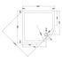 nuie quad shower tray 1000 x 1000mmntp107, Nuie, white, Quadrant Trays, Shower Trays, 2