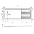 nuie rectangular walk in shower tray 1700 x 700ntp1770, Nuie, white, Rectangular Trays, Shower Trays, Wetroom Trays, 3