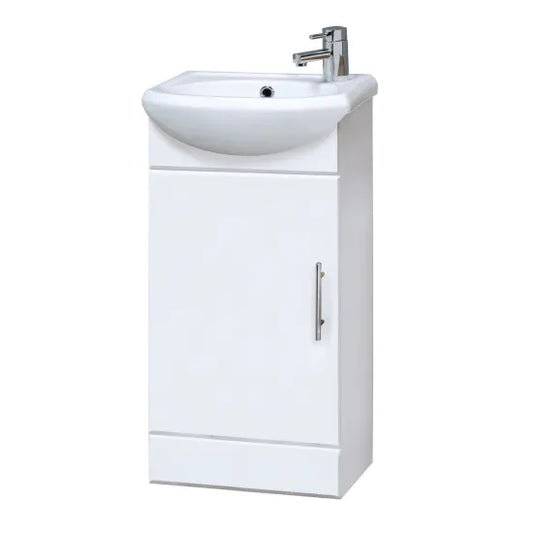 nuie 420mm cabinet basinnvs100, Nuie, Sink Vanity Unit, Basin Unit, 1