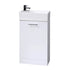 nuie white compact cabinet basinvty058, Nuie, Sink Vanity Unit, Basin Unit, 1