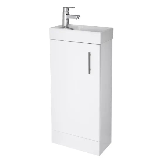 nuie 400mm floor standing vanity basinnvx192, Nuie, Sink Vanity Unit, Basin Unit, 2