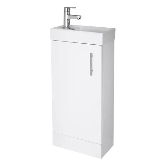 nuie 400mm floor standing vanity basinnvx192, Nuie, Sink Vanity Unit, Basin Unit, 2