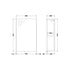Nuie 450mm Mirror Cabinet