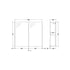 nuie 800mm mirror unit 50 50off919, Nuie, Mirror Bathroom Cabinets, Mirrors, 2