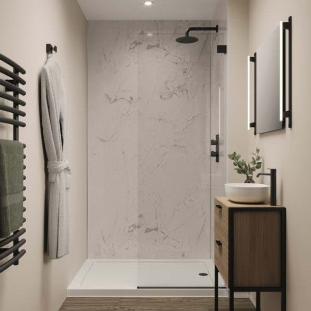 Multipanel Onyx Marble Linda Barker Wet Wall Shower Panel