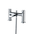 oria chrome bath shower mixer tap, Alessio, Chrome Bath Shower Mixer Taps, Bath Taps, Taps, 3
