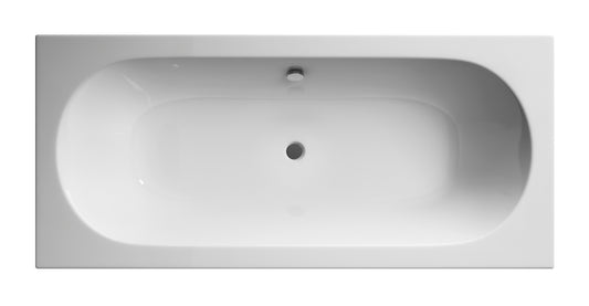 Nuie Eternalite Round Double Ended Bath 1700 x 700mm