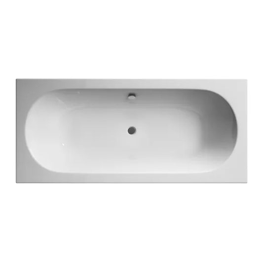 Nuie Eternalite Round Double Ended Bath 1700 x 750mm