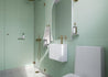 Fibo contemporary light green tile effect pk 2, Fibo Panels,  Plywood Wet Wall Panels, 7