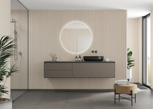 Fibo scandinavian light wood slats pk 2, Fibo Panels,  Plywood Wet Wall Panels, 1