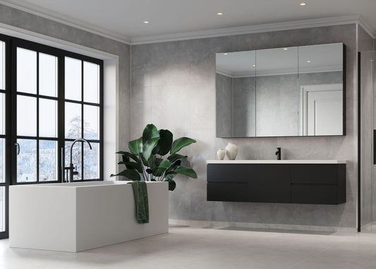 Fibo marble grey marble tile effect pk 2, Fibo Panels,  Plywood Wet Wall Panels, 1