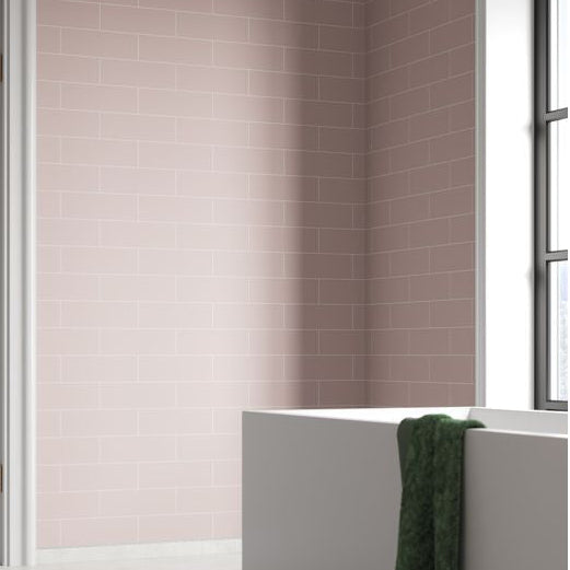 Fibo Urban - Dusky Pink (Metro Brick) - Pk/2