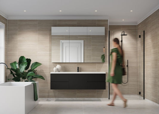 Fibo scandinavian grey oak tile effect pk 2, Fibo Panels,  Plywood Wet Wall Panels, 1