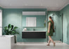 Fibo contemporary aqua mint tile effect pk 2, Fibo Panels,  Plywood Wet Wall Panels, 3
