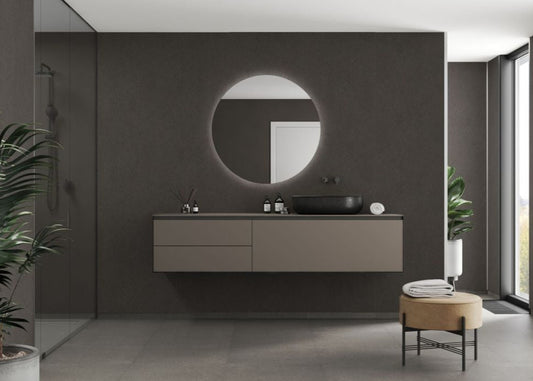 Fibo Signature - Grey Terrazo (Plain Panel) - Single