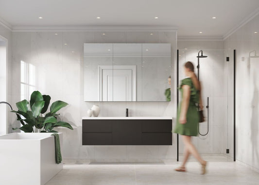 Fibo marble bright marble tile effect pk 2, Fibo Panels,  Plywood Wet Wall Panels, 1