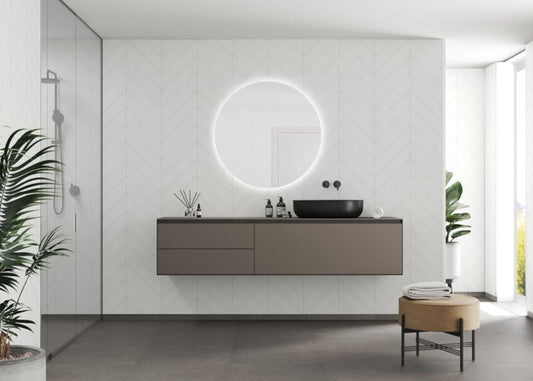Fibo urban moonstone chevron pk 2, Fibo Panels,  Plywood Wet Wall Panels, 1