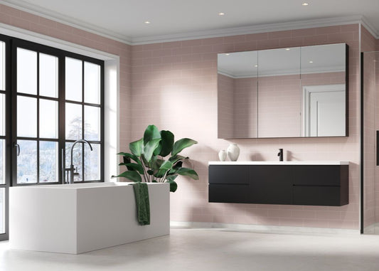 Fibo urban dusky pink metro brick pk 2, Fibo Panels,  Plywood Wet Wall Panels, 1