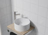 Fibo contemporary denver white tile effect pk 2, Fibo Panels,  Plywood Wet Wall Panels, 6