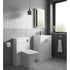 nuie 600mm floor standing 2 door vanity polymarble basinpal027, Nuie, Sink Vanity Unit, Basin Unit, 2