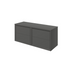 Paris 1200mm Wall Hung Basin Unit & Worktop - Matt Clay
