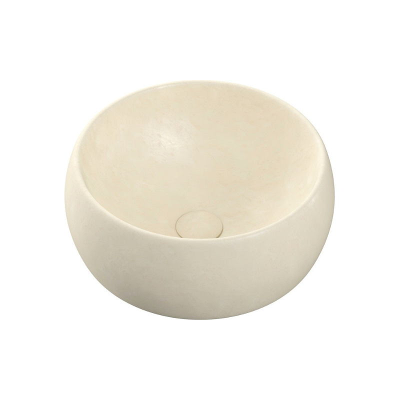 Paris Stone Effect Ceramic Washbowl - 400mm