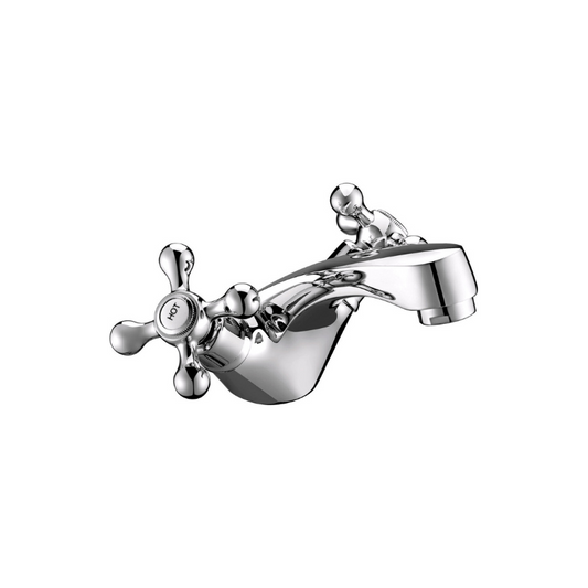 piero chrome basin mixer tap, Alessio, Chrome Basin Taps, Taps, 1