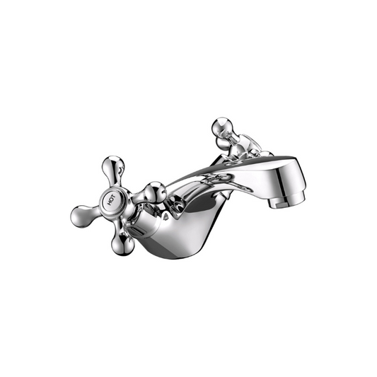 Piero Chrome Basin Mixer Tap