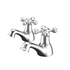 piero bath pillar taps, Alessio, Chrome Bath Taps, Taps, 2